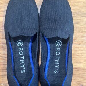 Rothy’s The Lounge Loafer Black size 8.5